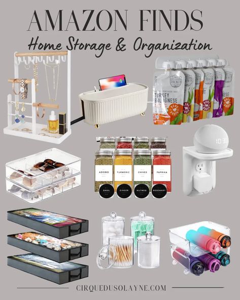 Best Organization Products, Storage Must Haves, Amazon Organization Must Haves, Amazon Organization, Cleaning And Organization, Amazon Storage, Mom Life Hacks, Organization Products, Organization Storage