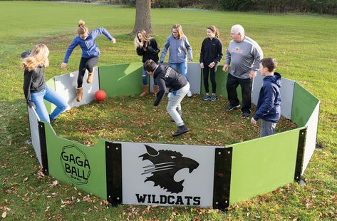 Ball Pit Fun, Gaga Pit, Gaga Ball Pits, Neighborhood Playground, Gaga Ball, Dodge Ball, Bible Games, Camping Games, Ball Pit