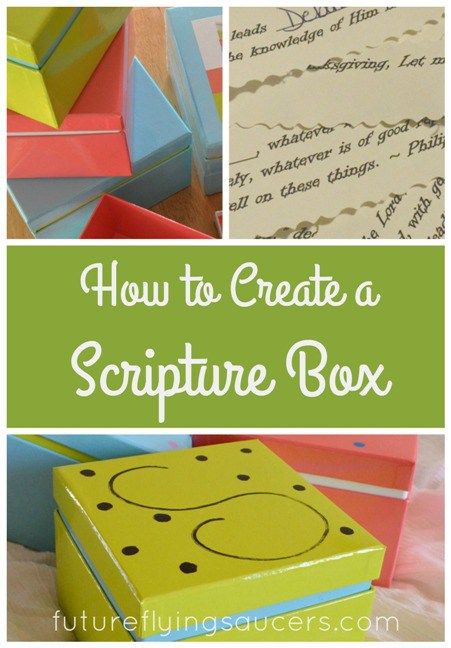 Follow these simple steps to make a personalized Scripture box. Wonderful and encouraging gift for anyone. Prayer Box Diy, Encouragement Box, Scripture Crafts, Free Bible Printables, Free Alphabet Printables, Spiritual Direction, Bible Object Lessons, Study Gift, Creative Lesson Plans