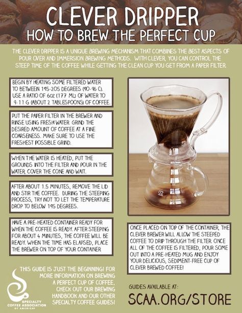 Container Kiosk, Cafe Lifestyle, Coffee Chart, Clever Dripper, Clever Coffee, Coffee Infographic, Coffee Shop Ideas, Art Cafe, Coffee Dripper