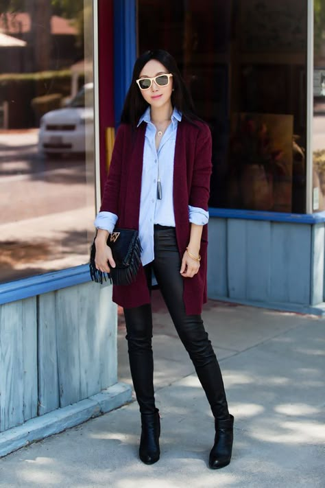 MAROON CARDIGAN Maroon Cardigan Outfit, Burgundy Cardigan Outfit, Maroon Cardigan, Burgundy Outfit, Burgundy Blazer, Burgundy Cardigan, Cardigan Outfits, Boutique Fashion, Fashion 2020