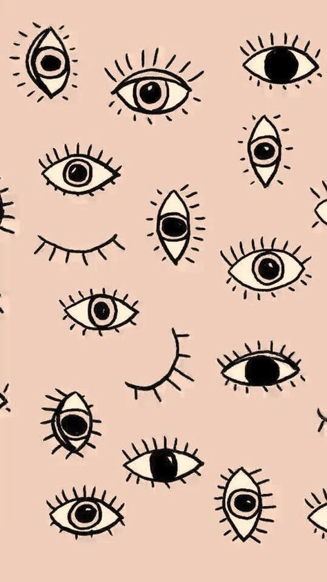 Vision Illustration, Eye Background, Background Phone, Eye Illustration, Wall Paper Phone, Instagram Background, Phone Art, Print Illustration, Phone Wallpaper Patterns