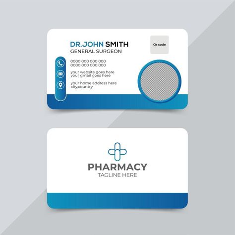 Modern medical healthcare doctor business card template design Doctor Business Cards, Business Card Template Design, Business Card Template, Card Template, Business Card, Business Cards, The Modern, Template Design, Health Care