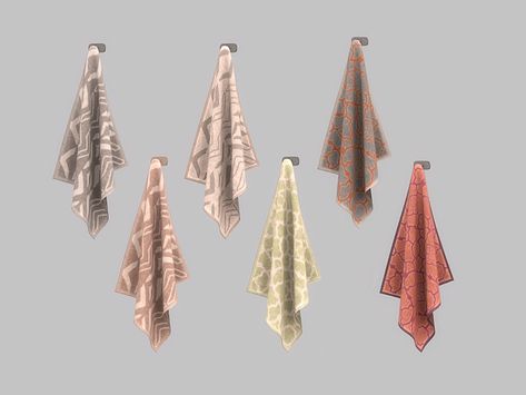 Sims 4 Cc Bathroom Towels, Sims 4 Wall Hangings Cc, Sims 4 Cc Towel, Sims 4 Tsr, Cc Mods, Cc Furniture, Sims 4 Bedroom, Sims 4 Clutter, Free Sims 4