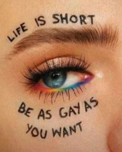 Lgbt Quotes, Lgbtq Quotes, Lgbtq Funny, Pride Makeup, Gay Aesthetic, Lgbt Love, Lgbtq Pride, Lgbt Pride, Gay Pride