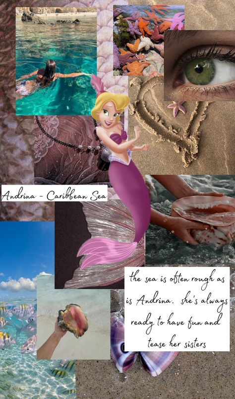 Andrina the little mermaid aesthetic disney Ariel Disney Princess Challenge, Little Mermaid Live Action, Dark Mermaid, Mermaid Drawings, Disney Fairy, Mermaid Aesthetic, Mermaids And Mermen, Disney Live Action, Cartoon Profile Pictures