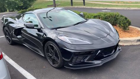 2020 Corvette Stingray Z51 Looks Stealthy In All-Black Attire 2021 Corvette, 2020 Corvette, Buick Gsx, Black Corvette, Subcompact Suv, Corvette C8, New Location, Grand Rapids Mi, Corvette Stingray