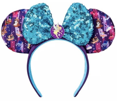 Mouse Ears Monday: Disney Parks Ear Headband by Joey Chou Joey Chou, Disney Ears Headband, Minnie Ears Headband, Minnie Mouse Ears Headband, Mouse Ears Headband, Mickey Mouse Ears, Sequin Bow, Velvet Headband, Minnie Mouse Ears