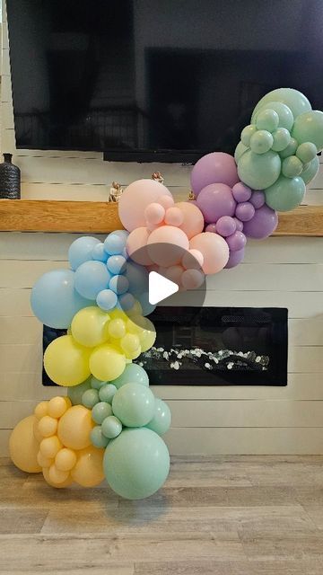 Casita La Nguyen LLC on Instagram: "How does Grab and Go work?   We create your balloon garland,  you pick up, load, and set up on your own. We provide hooks and 260 ballons that will help you attach garland to your wall or panel.   Correct to last image is a total of 10 bunches for $200  Send us a message if you have any questions  . . . . . . . #grabandgostockton #grabandgolodi #grabandgoballoongarland #ballons #ballonsdecor #balloongarland #celebration #balloonarch #party #birthday #love #babyshower #happybirthday #event #firstbirthdayideas #Winniethepoohparty #stocktonpartyrentals #lodi #lodipartyrental #stockton" Balloon Garland On Wall, Grab And Go Balloon Garland, Vinyl On Wall, Go Work, Balloon Arches, Decorations Party, Balloon Decorations Party, Birthday Love, Party Rentals