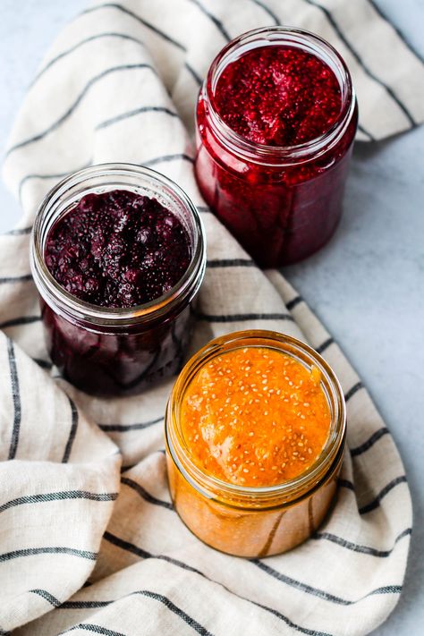 Walder Wellness, Chia Seed Jam, Chia Jam, Plant Based Breakfast, Low Carb Pizza, Food Pantry, Jam Recipes, Healthy Eating Tips, Healthy Homemade