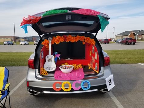 Coco Trunk Or Treat Ideas, Coco Trunk Or Treat, Coco Movie, Trunk Or Treat Ideas, Disney Coco, Fall Fest, Ideas Food, Arbour Day, Treat Ideas