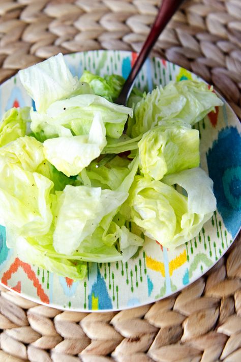 Copycat Babe’s Salad | Sugar and Grace Chicken Salad Dressing Recipe, Pretty Salads, Copycat Salad, Salad Copycat, Chicken Salad Dressing, Best Salad Dressing, Salad Dressing Recipe, House Salad, Iceberg Lettuce