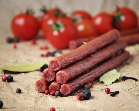 Snack Sticks Recipe, Beef Snack Stick Recipe, Beef Sticks Recipe, Candied Salmon Recipe, Snack Stick Recipe, Beef Stick, Pepperoni Sticks, Market Vendor, Easy Pot Roast