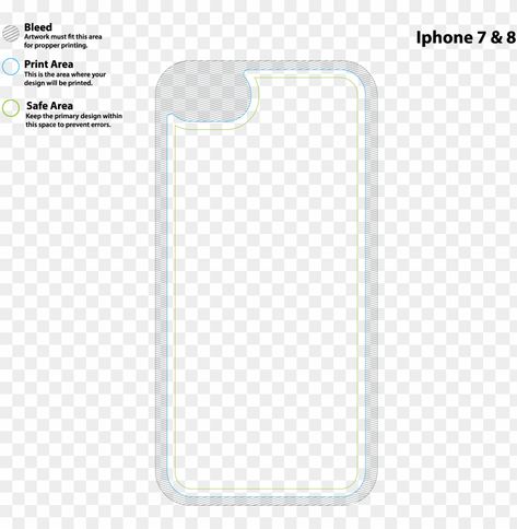 Phone Case Template Free Printable, Iphone Png, Iphone 7 Covers, Iphone Se Case, Free Iphone, White Iphone, Iphone Photos, Iphone 7 Cases, Diy Phone