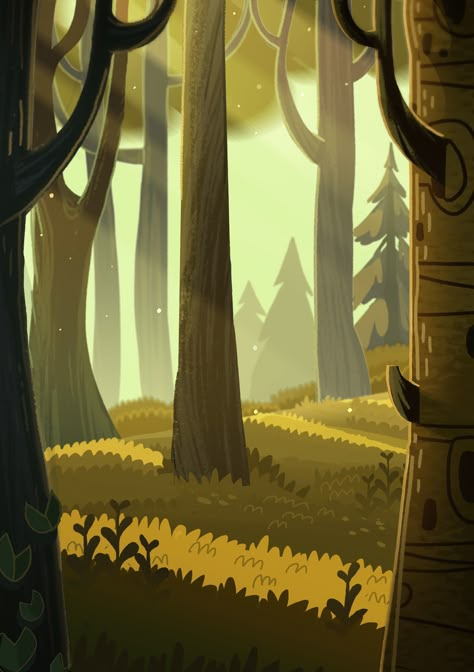 È’ un segno? È’ una via?...... Way Illustration, 8bit Art, Forest Illustration, Japon Illustration, Cartoon Background, Arte Sketchbook, Landscape Illustration, Animation Background, Environment Design