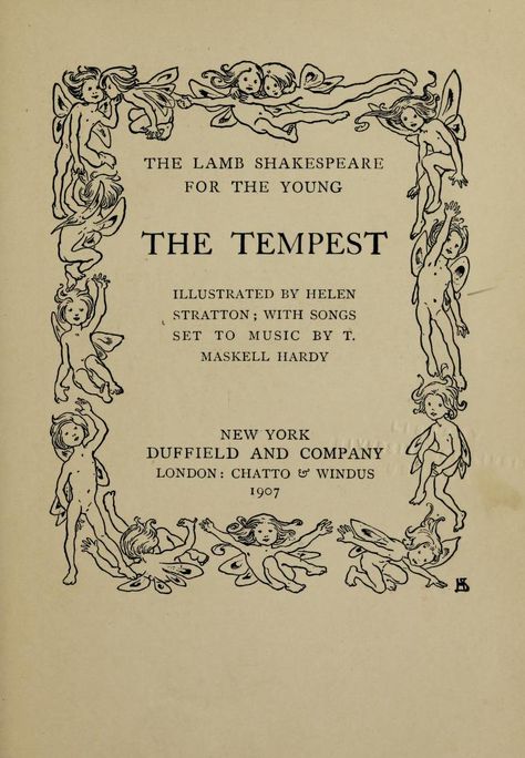 The tempest : Lamb, Charles, 1775-1834 : Free Download, Borrow, and Streaming : Internet Archive The Tempest Aesthetic, Directors Notebook, Tempest Shakespeare, Shakespeare Aesthetic, The Tempest Shakespeare, Eric Gill, Ink Pot, Public Domain Books, Infographic Inspiration