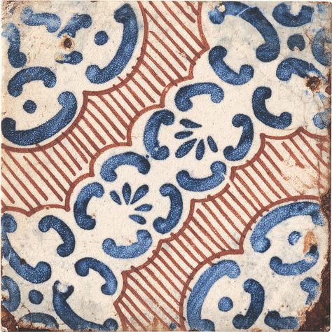 Mar - Majolica Tiles - Kate-Lo Tile & Stone Striped Tile, Patchwork Tiles, Large Curtains, Pottery Patterns, Indoor Tile, Tile Companies, Pastel Stripes, Interior Floor, Tile Samples