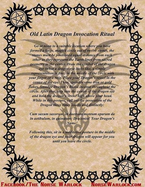 Crone Cronicles: Old Latin Dragon Invocation Ritual Witchcraft Curses, Latin Spells, Summoning Spells, Dragons Blood Incense, Elemental Dragons, Animal Spirit Guides, Black Magic Spells, Magic Spell Book, Magick Spells