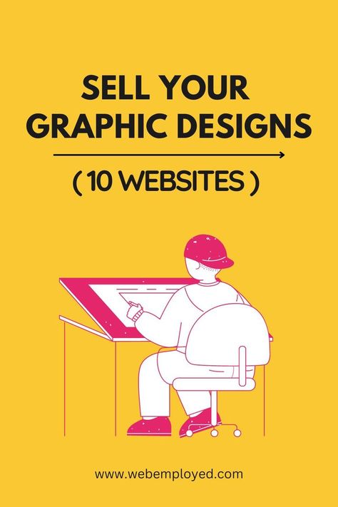 Here's a list of websites where you can easily sell a range of graphic designs and earn part-time income. List Of Websites, Graphic Design Website, Career Choices, Online Earning, Graphic Designs, Part Time, Make Money Blogging, Money Blogging, Work From Home Jobs