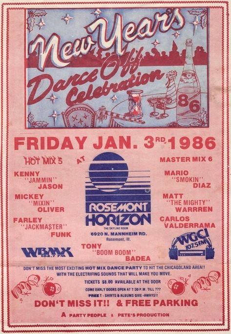 House Music Party, 90s House Music, New Years Eve House Party, New Year's Eve Flyer, Chicago House Music, 90s House, Paradise Garage, Chicago House, Reality Bites