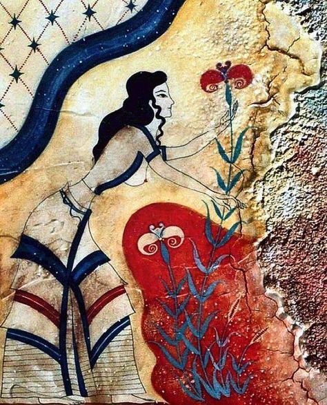 Ioannis Tz on Twitter: "Minoan fresco from Knossos palace,16th c.BC.Crete,Greece.… " Knossos Palace, Ancient Crete, Ancient Minoan, Bronze Age Civilization, Minoan Art, Minoan Civilization, Ancient Greek Art, Greek History, Greek Art