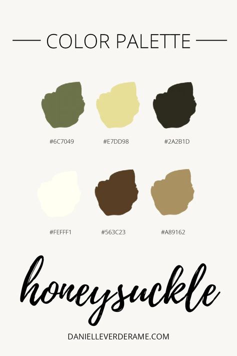 Honeysuckle Daydreams | Symbolism & Meaning | Danielle Verderame Honeysuckle Color Palette, Honeysuckle Meaning, Flower Symbolism Meaning, Flower For June, Cottagecore Inspiration, Bridesmaids Movie, Flower Symbolism, Symbolism Meaning, Creeping Vines