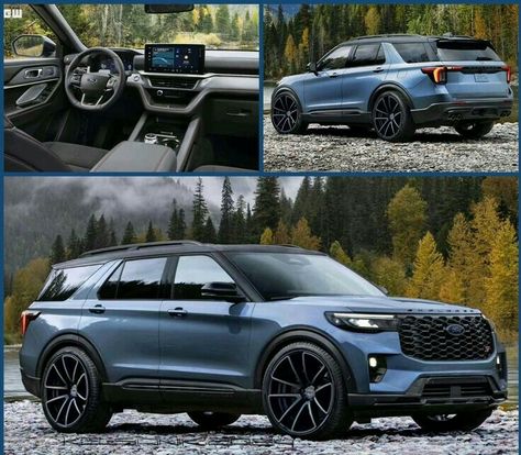 2025 Ford Explorer, Ford Explorer Custom, 2023 Ford Explorer, Ford Explorer St, New Ford Explorer, Explorer Ford, Vision Board Pics, Luxury Cars Range Rover, Ford Explorer Limited