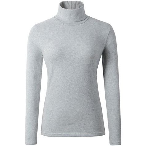 HieasyFit Women's Soft Cotton Turtleneck Top Basic Pullover Sweater (900 RUB) ❤ liked on Polyvore featuring tops, sweaters, cotton sweaters, polo neck sweater, cotton pullovers, pullover top and cotton turtleneck sweaters Cotton Turtleneck, Layered Fits, Grey Turtleneck, Plain Tops, Turtleneck Top, Black Turtleneck, Polo Neck, Cotton Pullover, Turtle Neck Top