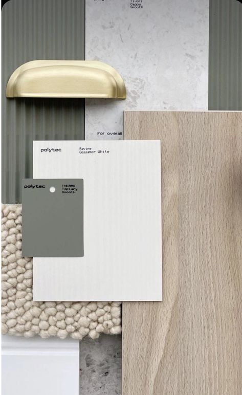 Kitchen Material Mood Board, Tropical Interior Design Mood Board, Interior Finishing Ideas, New House Mood Board, Interior Flat Lay, House Mood Board Colour Palettes, White Oak Color Palette, Modern Color Schemes For The Home, Earthy Home Color Palette