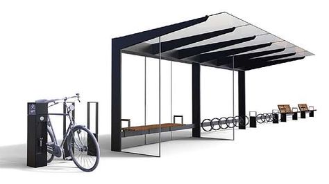 Waiting Shed, Urban Spaces Design, Metal Garage Buildings, Bus Stop Design, Plaza Design, Urban Concept, Bus Shelters, Urban Design Concept, Architecture Concept Diagram