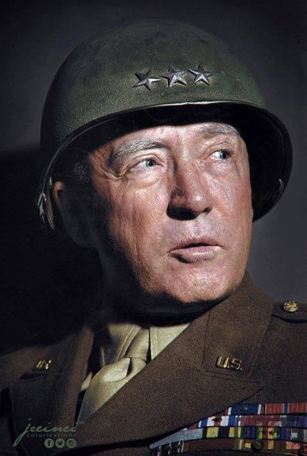 George S Patton, A Man, Stars, White, Black