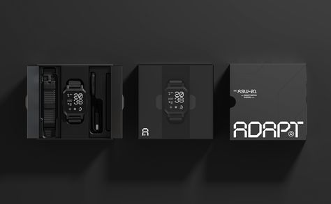 ADAPT studio - - World Brand Design Society / This product design and branding project is for “ADAPT”, a smart watch brand inspired by Techwear fashion, with the aim of supporting maximum activiti... Jewelry Brand Logo, Minimalist Logo Branding, Coffee Shop Logo Design, Luxury Brand Logo, Corporate Logo Design, Techwear Fashion, Fashion Logo Branding, Coffee Shop Logo, Logo Design Inspiration Branding