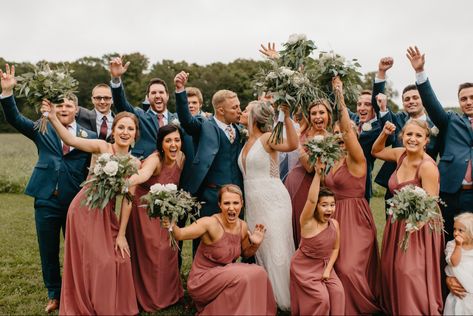 Rosewood Bridesmaid Dress With Groomsmen, Cinnamon Rose Bridesmaid Dress With Groomsmen, Desert Rose Groomsmen Attire, Desert Rose Bridesmaid Dresses With Groomsmen, Desert Rose Wedding Party, Desert Rose And Navy Wedding, Desert Rose Bridesmaid Dresses And Groomsmen, Dark Mauve Bridesmaid Dress With Groomsmen, Rosewood Wedding Color