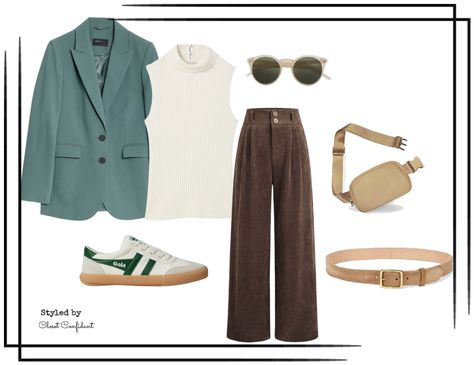 Sunday Stroll outfit ideas | Taking the dog on a walk, grabbing coffee or walking to lunch. Hands free! Stroll Outfit, Ootd Retro, Casual Trends, Classic Sunglasses, Outfit Maker, Outfit Shoplook, A Walk, The Dog, Hands Free