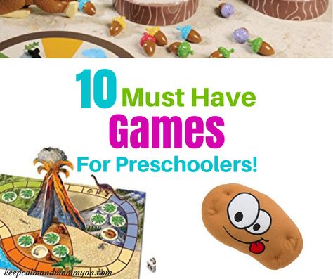 Are you looking for fun and educational games to play with your kids? These are 10 of the best games for toddlers and preschoolers! Preschoolers Games, Toddler Board Games, Fun Activites, Games For Preschoolers, Preschool Board Games, Family Board, Toys For Toddlers, Fun Board Games, Board Games For Kids