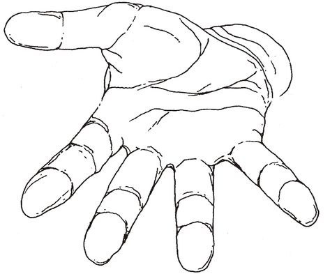 Hand Outline Template Printable - ClipArt Best Hand Reaching Out Drawing, Drawing Anime Hands, Hand Outline, Hands Reaching Out, Anime Hands, Hand Drawing Reference, Small Drawings, Drawing Templates, Hand Sketch