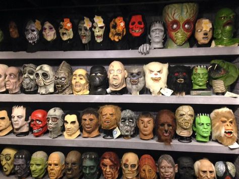 Don Post Studios Masks -The Crimson Ghost Mask Room 2015 Crimson Ghost, Goth Kitchen Decor, Room 2015, Horror Room, Goth Kitchen, Ghost Mask, Mascaras Halloween, Mask Collection, Monster Mask