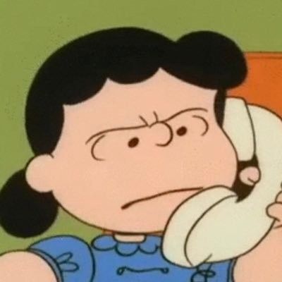 Lucy Van Pelt Pfp, Lucy Van Pelt Aesthetic, Lucy Peanuts Icon, Laurenzside Pfp, Snoopy Crying, Peanuts Pfp, Lucy From Charlie Brown, Schroeder Charlie Brown, Lucy Pfp