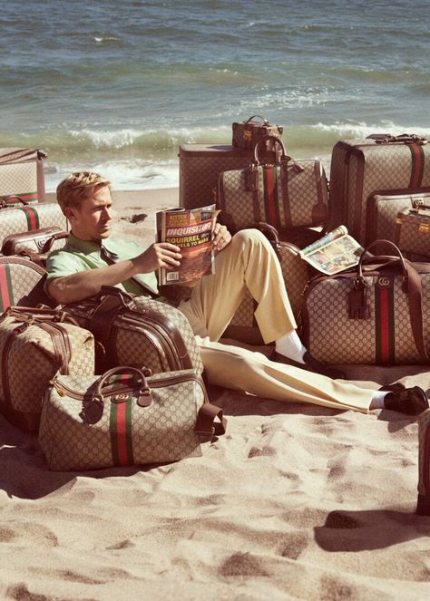 Gucci Luggage, Gucci Travel, Райан Гослинг, Beautiful Abstract Art, Guccio Gucci, Black Christmas, Ryan Gosling, Holiday Inspiration, Barbie World