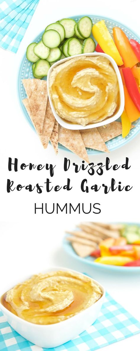 Take hummus up a notch with this fancy, but simple, honey drizzled roasted garlic hummus recipe. If you love hummus, you need to make this! ~ https://jennabraddock.com Roasted Garlic Hummus Recipe, Easy Salads To Make, Garlic Hummus Recipe, Cheese Spreads, Roasted Garlic Hummus, Delicious Salad Dressings, Garlic Hummus, Beautiful Salad, Vegan Hummus