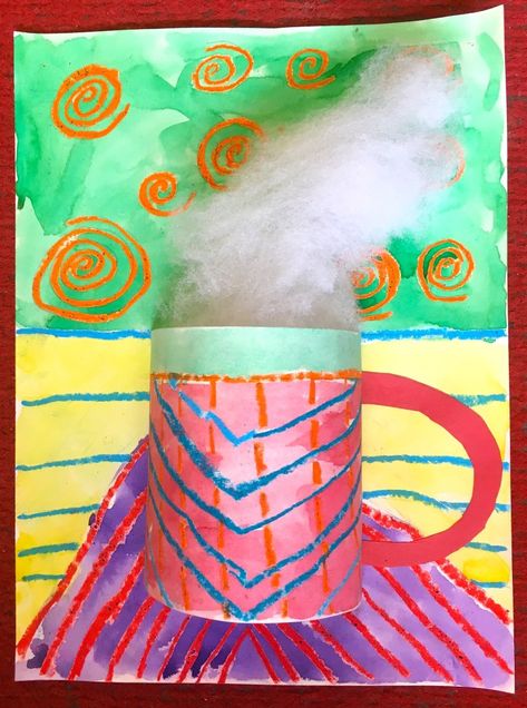 3rd Grade Art Lessons – Art with Mrs Filmore 3rd Grade Art Projects, 3rd Grade Art Lessons, Grade 3 Art, Winter Mugs, 3rd Grade Art Lesson, Third Grade Art, Winter Art Lesson, Art Docent, Elementary Art Lessons