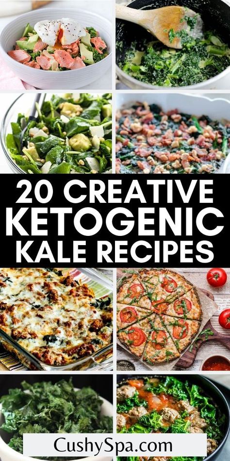 Types Of Keto, Salads Vegan, Keto Diet Meals, Keto Diet Breakfast, List Of Foods, Kale Soup, Diet Breakfast Recipes, Kale Recipes, Low Carb Vegetables