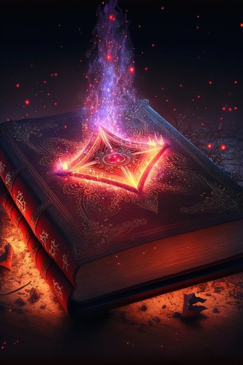 Spellbook Fantasy Art, Fantasy Spellbook, Fantasy Magic Aesthetic, Fantasy Book Art, Aesthetic Writing, Writing Fantasy, Magical Book, Witchy Wallpaper, Magic Aesthetic