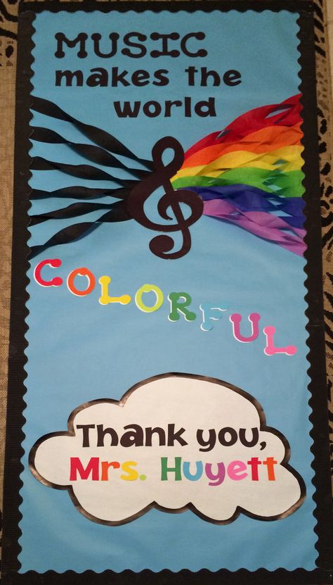 "Teacher Appreciation Week" door - perfect for music, band, orchestra teacher Teacher Appreciation Week Door, Teacher Appreciation Door Decorations, Doors Decoration, Teacher Appreciation Poster, Orchestra Classroom, Hollywood Theme Classroom, Teacher Door Decorations, Orchestra Teacher, Music Bulletin Board