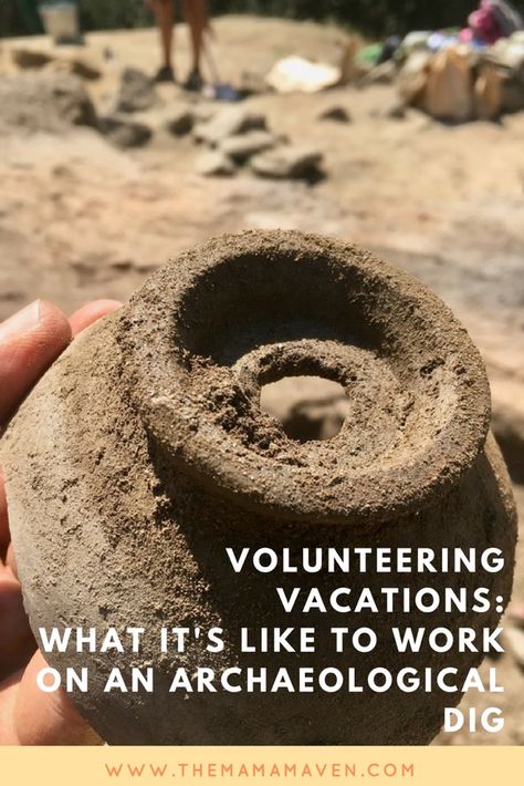 Volunteering Vacations: What It's Like to Work on an Archaeological Dig | The Mama Maven Blog #travel Archaeology Dig, Volunteer Programs, Charity Organizations, Club Ideas, Amazing Spaces, Travel Wardrobe, Fun Designs, Amazing Places, Anthropology