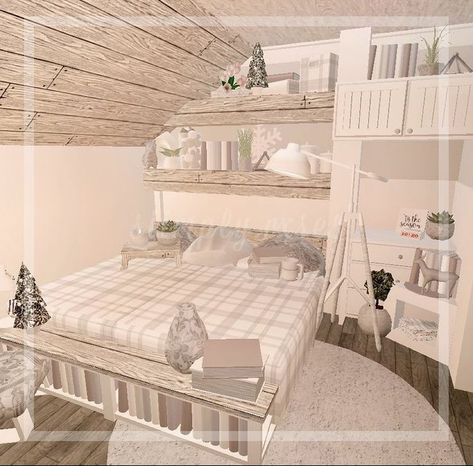 Light Suburban House Bloxburg, Bloxburg House Ideas Bedroom Master, Asthetic Bloxburg Bedroom Ideas, Bloxburg Bed Rooms, Cute Bloxburg Bedrooms, Bedroom Bloxburg Ideas, Bloxburg Room Ideas Bedroom, Bloxburg House Ideas 2 Floor Layout, Bloxburg Family House