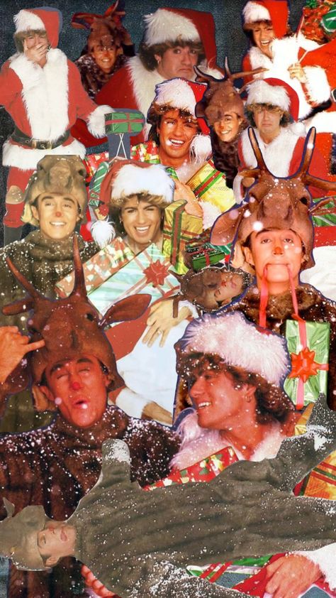 Last Christmas Wham Aesthetic, Wham Christmas Aesthetic, Last Christmas Wham, Wham Wallpapers, Wham Album Poster, George Michael Last Christmas, Andrew Ridgeley, George Michael Wham, 80s Aesthetic