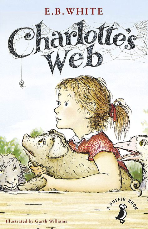 Famous Book Covers, Gilmore Book List, Charlotte's Web Book, Rory Gilmore Reading Challenge, Pig Baby Shower, Rory Gilmore Reading, Cats Talking, Charlotte’s Web, E B White