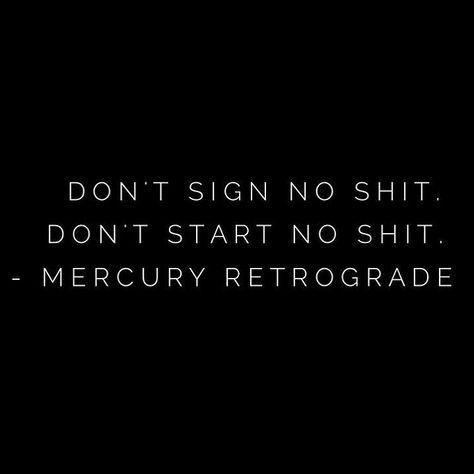 Well, well, well, look who we have here! Hi, Mercury!  we know you’re ready to make some mischief for your final retrograde of 2017 but we are prepared !  What’s a minor set back for a major come back!  Last August we shared some very helpful Mercury RX tips and they still apply: Mercury retrograde has such a bad reputation,  but truly it is just a normal pattern + cycle of our life. In fact,  Mercury retrograde is very necessary for helping us shift our focus and learning the role of Mercury... Mercury Retrograde Quotes, Best Friend Things, Which Craft, Gem Gem, Friend Things, My Attitude, Well Well, Mercury Retrograde, Faith Inspiration