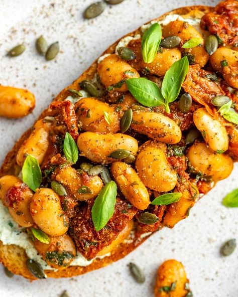 Delicious Posh Butter Beans on Toast: A Simple Recipe Butter Bean Breakfast, Bean Toast, Bean Breakfast, Creamy Beans, Beans On Toast, Chef Work, Yummy Meals, Butter Beans, On Toast